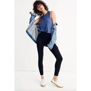 Madewell MWL Form High-Rise 26" Black Leggings size Small